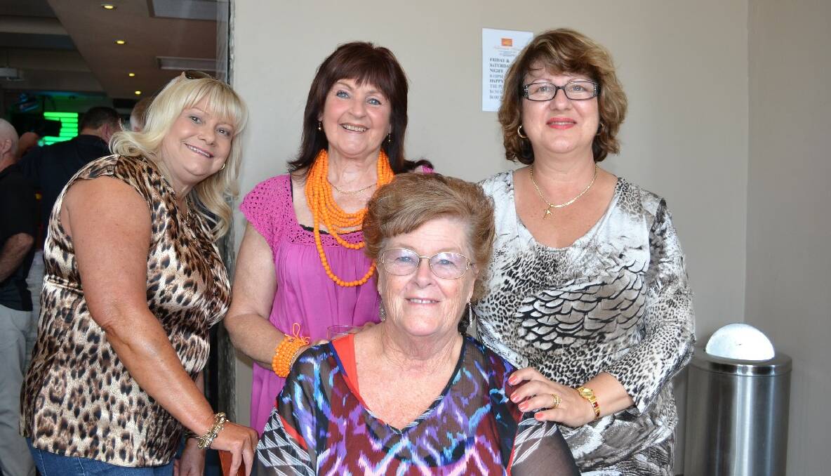 It wasn’t all about the players at the at the Albatross Rugby reunion at the Postman’s Tavern. Lyn Watkins, Patty Doyle, Rosemary Hudson and Mary Hunter also attended the gathering.