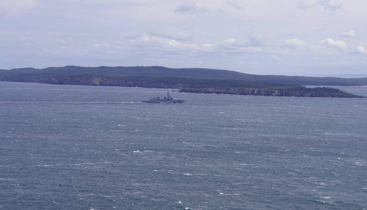 Fleet Review Jervis Bay by Frances Rand