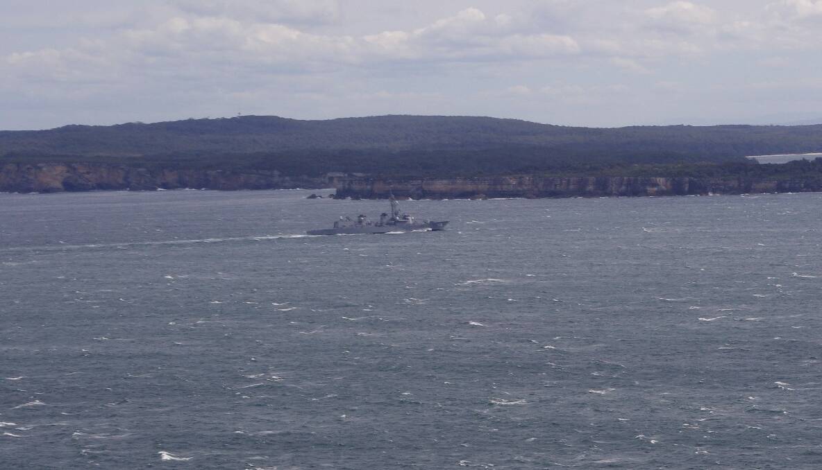Fleet Review Jervis Bay by Frances Rand