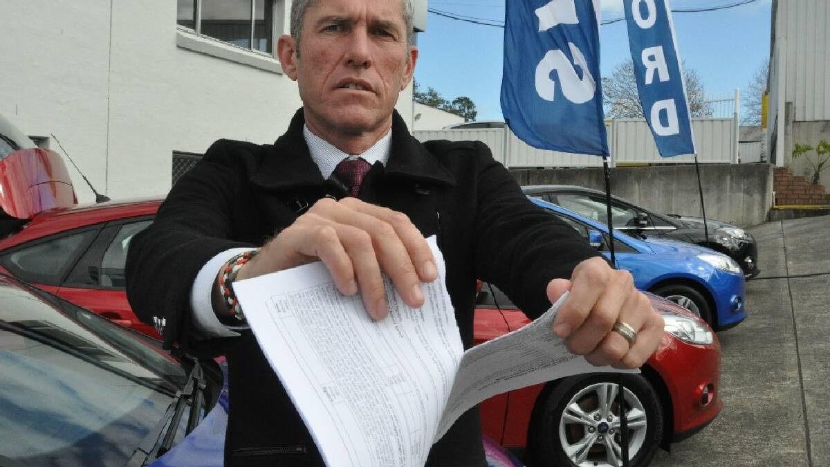 NOWRA: Kinghorn Motors in Nowra owner Geoff O’Connell says changes to the fringe benefit tax are already impacting new car sales in the Shoalhaven.