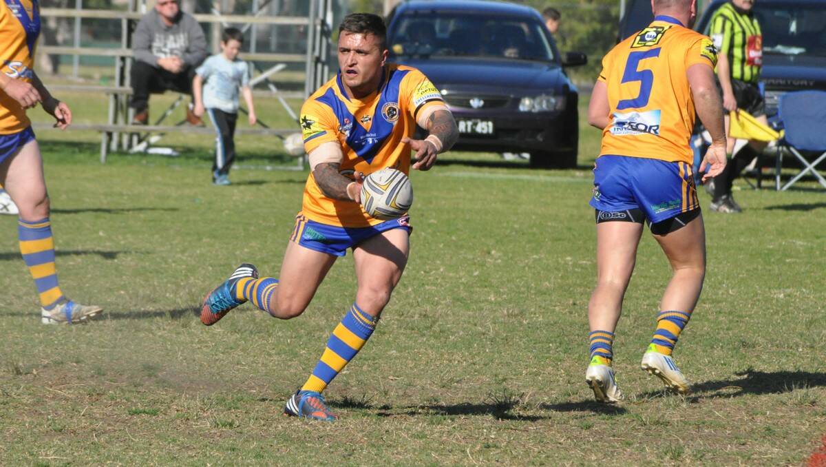  BATEMANS BAY: Warilla-Lake South dummy half Beau Sewell was a standout in his team's win over the Bay Tigers on Sunday. PHOTO: Dean Benson.