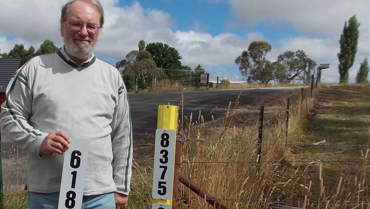 BOMBALA: The rural addressing project undertaken by the Bombala Council is now 99 per cent complete, with almost all rural properties in the district being allocated a street   number by Council's Claus Zimmer.