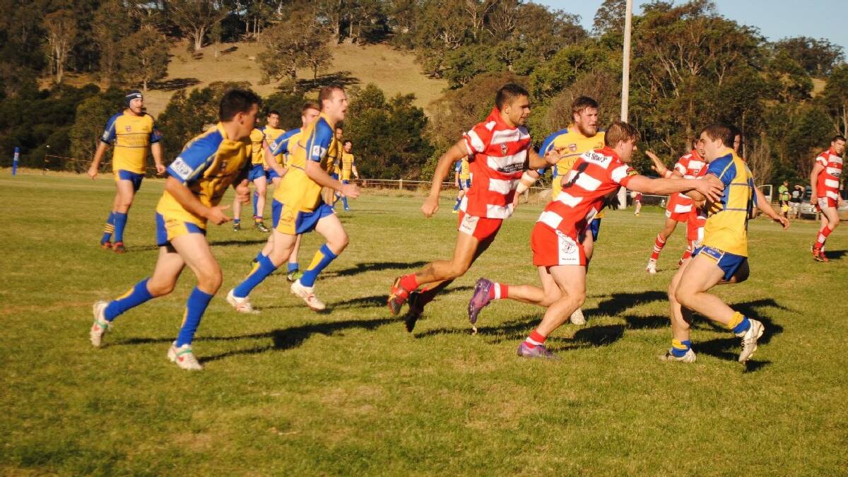 NAROOMA: The Narooma Devils put up a brave defence Cobargo in their last match for the Group 16 season but still lost against the Cobargo boys   determined to win at home on Saturday going down 46-12.
