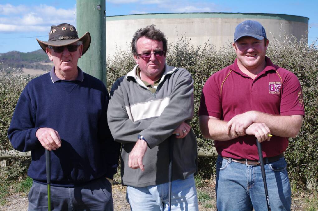 BOMBALA: Philip McIntosh, Carey Elton and Clay Stewart all competed in the Bombala Golf Club Championships over the past two weekends, with Clay Stewart again named Club Champion.