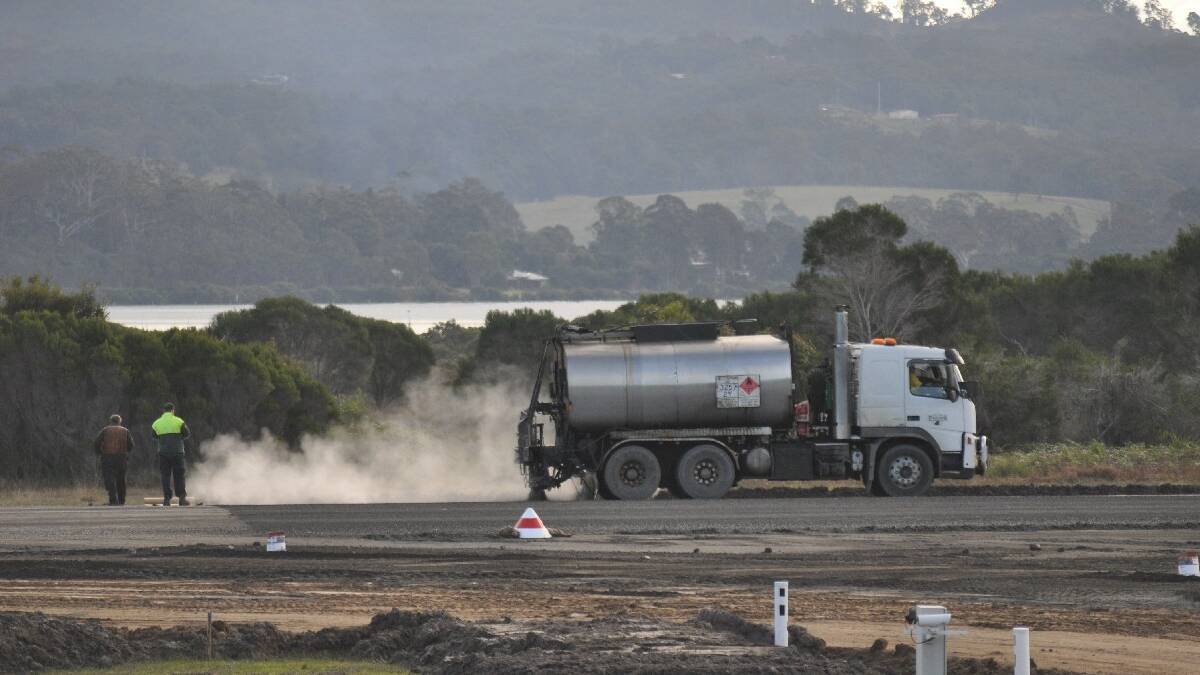 MERIMBULA: The sealing of the final section of the Merimbula Airport runway enabled full services to be returned on Tuesday, July 16.