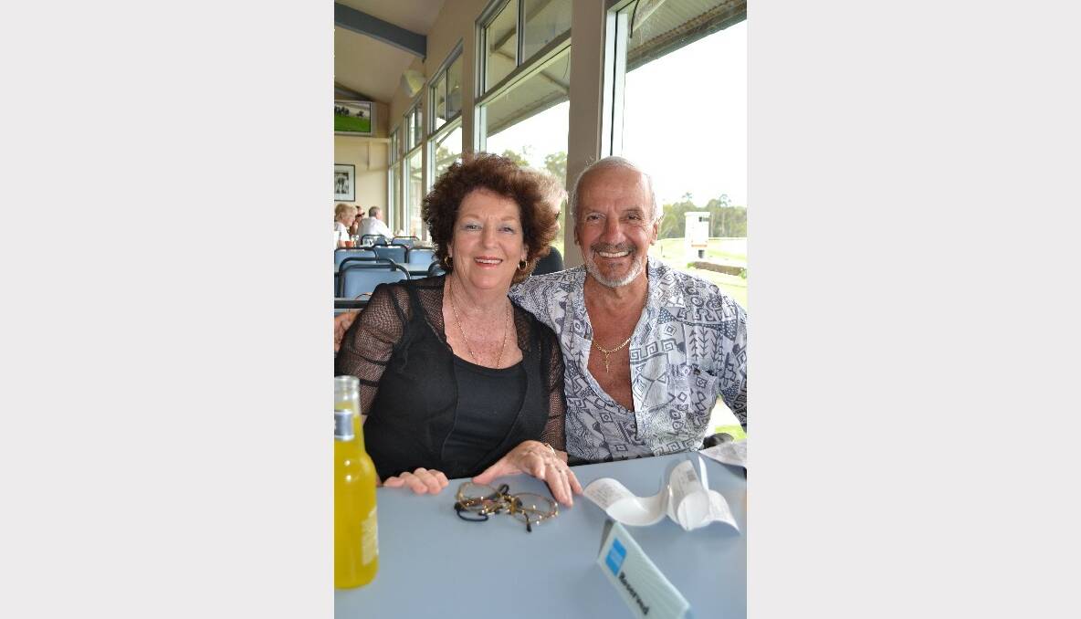 Marie and Bill Gatt from Culburra Beach got into the spirit of New Year’s Eve at the Shoalhaven City Turf Club.