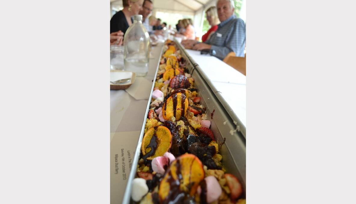 Sydney Morning Herald Good Food Month lunch by Wharf Rd and Millpaca Stud in Berry on Saturday.