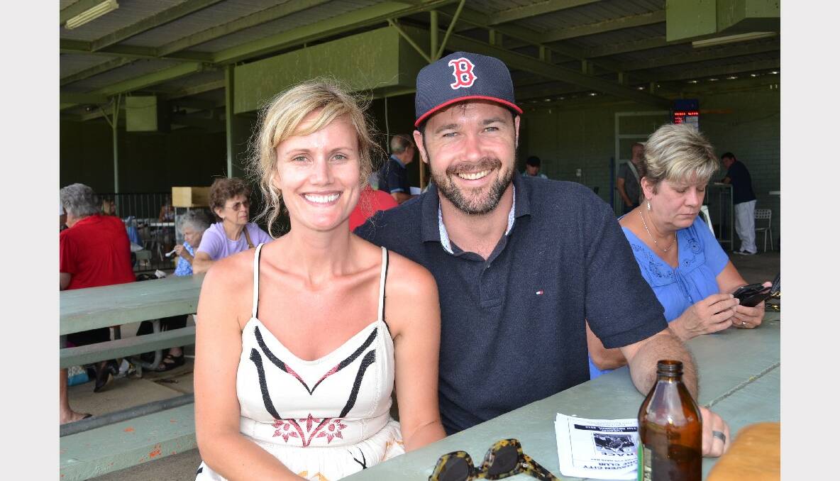 Karen and John Grigg from Melbourne were at the Shoalhaven City Turf Club for New Year’s Eve.