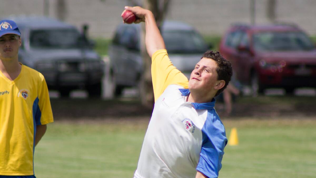 ON TARGET: Bomaderry all-rounder Zac Blattner will leave for Orange this weekend with the Shoalhaven under 15’s rep team.
