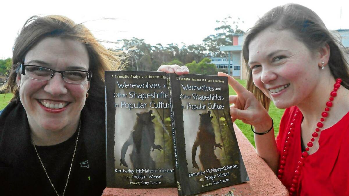 WHAT A HOWLER: Dr Kimberley McMahon-Coleman and Dr Roslyn Weaver hope people will find their book interesting reading.