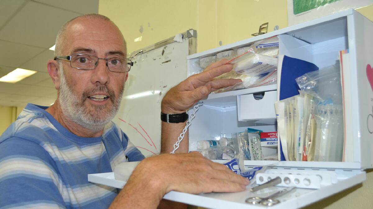 MERCY MISSION: John Alldrick, a senior nurse at Shoalhaven Hospital, will spend 10 days giving medical care in the hardest-hit areas of the Philippines.
