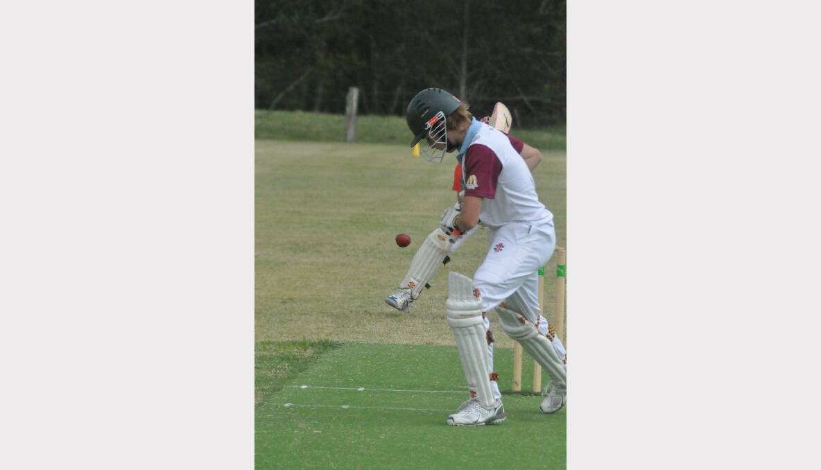 LOTS OF ACTION: There has been lots of cricket action taking place this season and you can order these photos by clicking on the community button on this page or by calling 4421 9123.