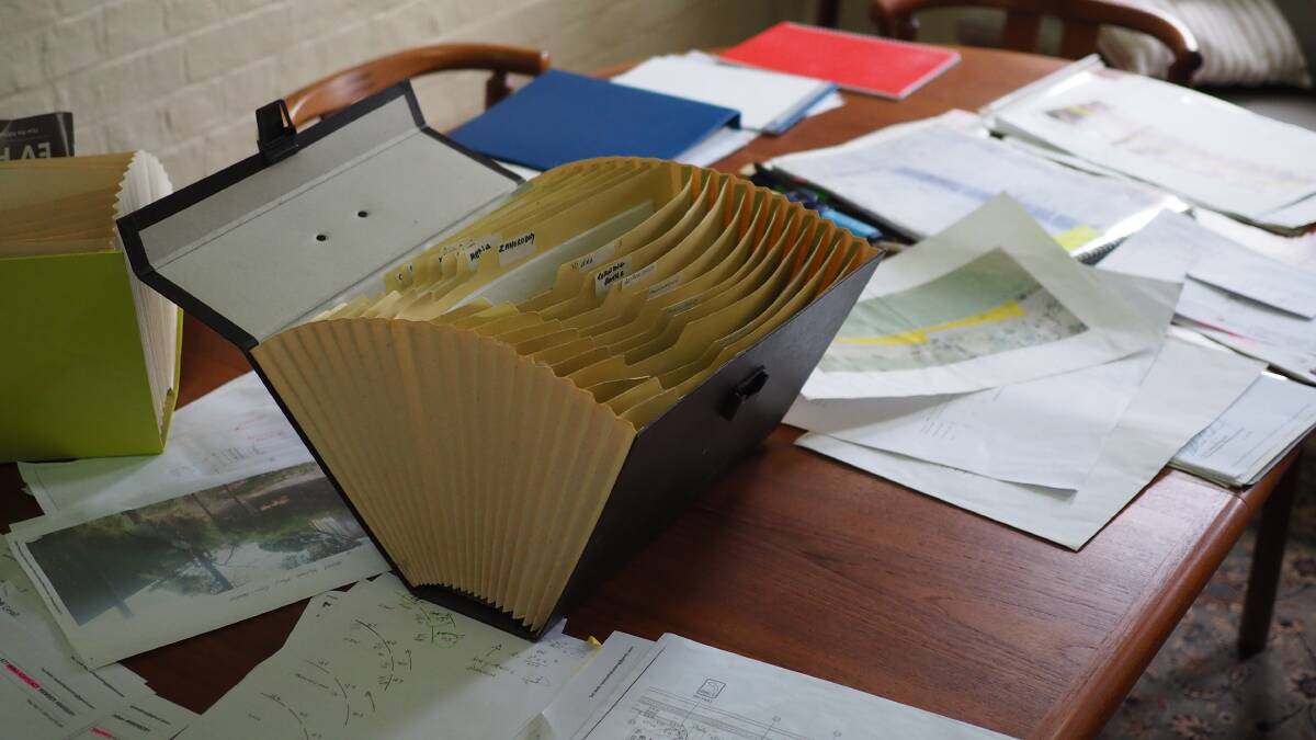 Mr North's files about the issue were strewn across his kitchen table.