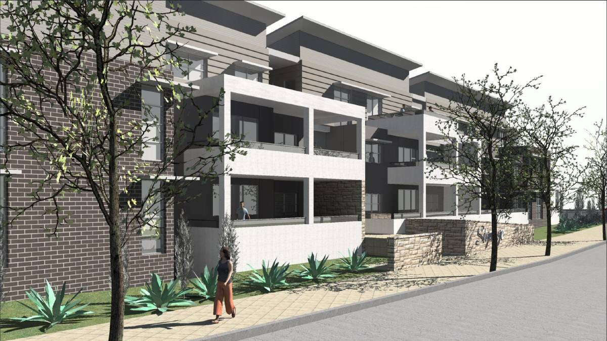 DA DISPUTE: The project features two 16 dwelling buildings, a swimming pool and a 64 car basement carpark and is metres away from a marine sanctuary waterway.