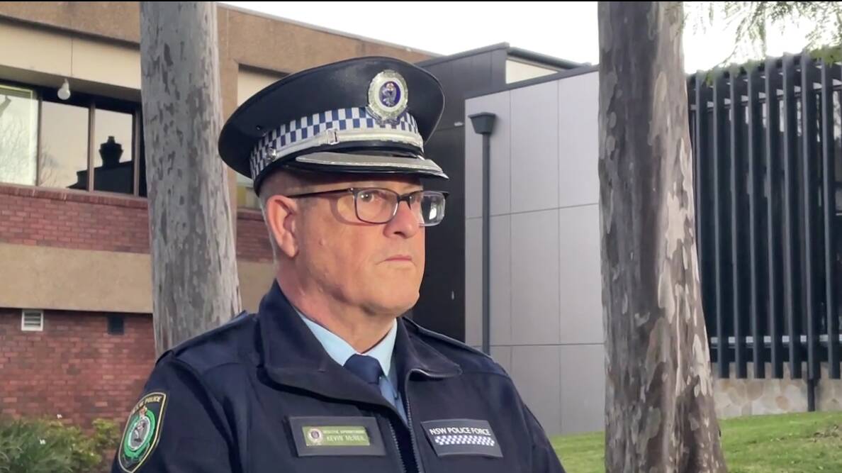 Detective Superintendent Kevin McNeil from Southern Region command.