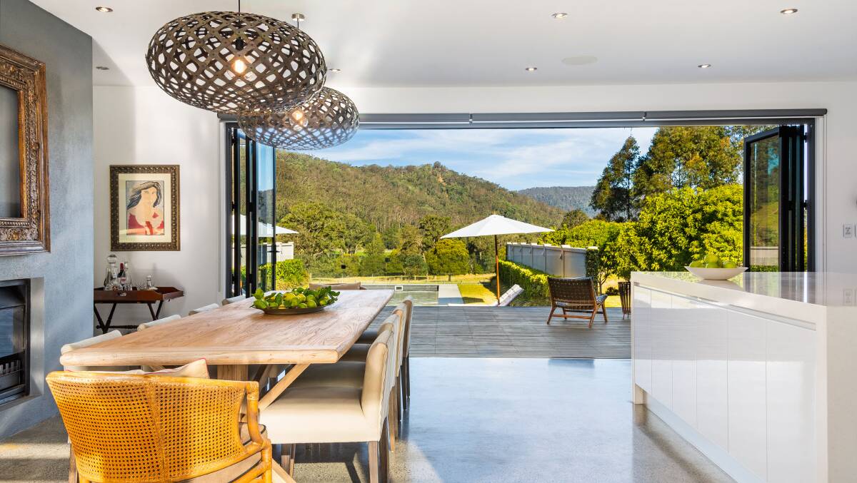 Dramatic luxury: One of the homes featured in this edition of Shoalhaven's Amazing Homes. Image: Phil Winterton