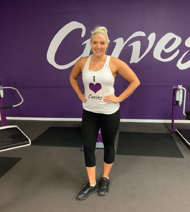 CURVES NOWRA: To curb the lockdown blues and connect with members, Mrs Bartolo has been providing workout videos in a private Facebook group and sharing healthy recipes. Image: supplied. 