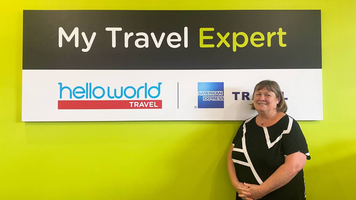 TRAVEL BUBBLE: Owner and manager of My Travel Expert in Nowra Leonie Clay is keen to see borders starting to lift. 