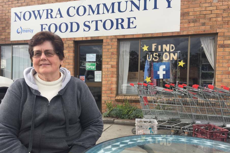 LEGACY: Helen and David Esdaile started the charity from their homes 16 years ago, which became what the Nowra Community Food Store is today.