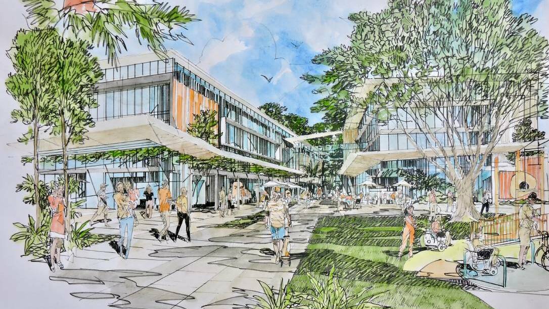  GREENFIELD SITE: An artist's impression of what the redeveloped Shoalhaven District Hospital could look like.
