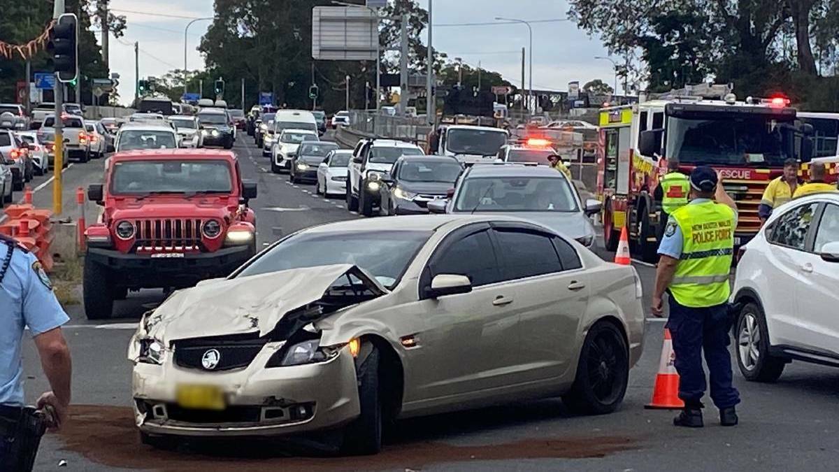 Traffic was held up at the Princes Highway and Bolong Road intersection for hours after the January 2022 crash. Picture from file