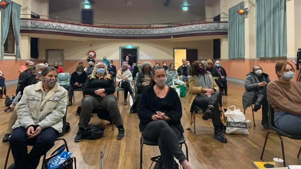 COMMUNITY MEETING: Shoalhaven's housing crisis was brought to a head at a town hall meeting on Friday, July 9. Image: supplied.