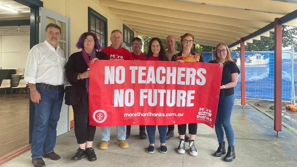 Local teachers said they are seeing impacts of shortages on the ground. Image: Grace Crivellaro.