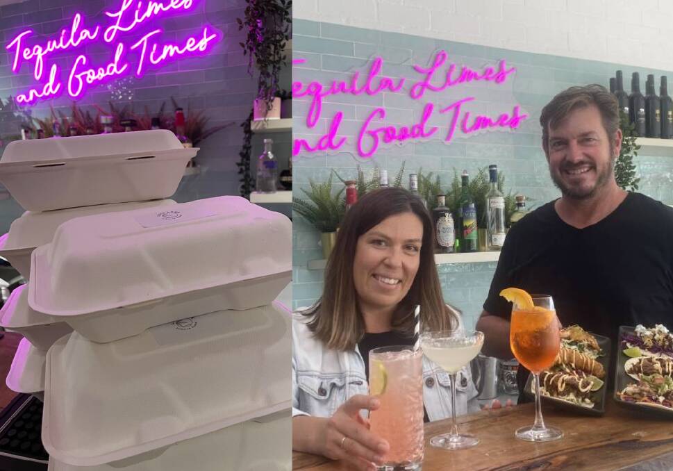 FAJITA PACKS AND TAKEAWAY COCKTAILS: Loco Lane owners Mark and Emma Peterson have shifted up their tapas-style menu to provide takeaway options so locals can still enjoy their Mexican eats - and cocktails too, of course. 