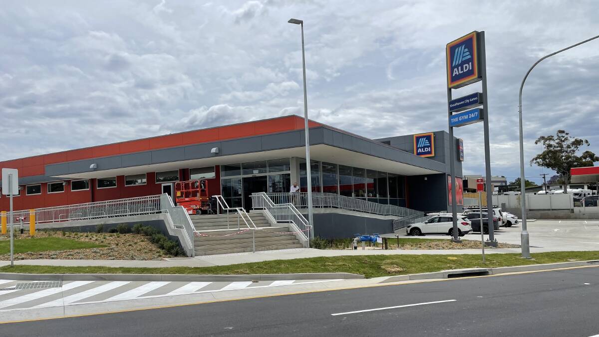 OPEN: ALDI Bomaderry will open its doors this Saturday, November 20 at 8:30am. Image: Robert Crawford.