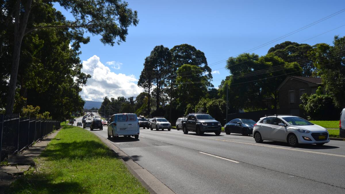 BOTTLENECK: Traffic through Nowra is often gridlocked during peak times and holiday periods, and the bypass is heralded as a solution to the problem. Image: Grace Crivellaro.