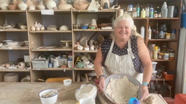 Shoalhaven Potters are chipping away at their work for the upcoming Pyree Arts and Crafts Market. Images: Grace Crivellaro