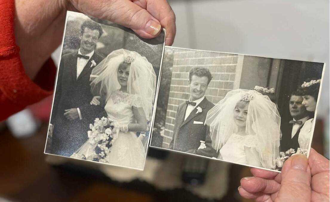 MEMORIES: The Greenwell Point couple, originally from England, tied the knot in Australia in 1961. Image: Grace Crivellaro.