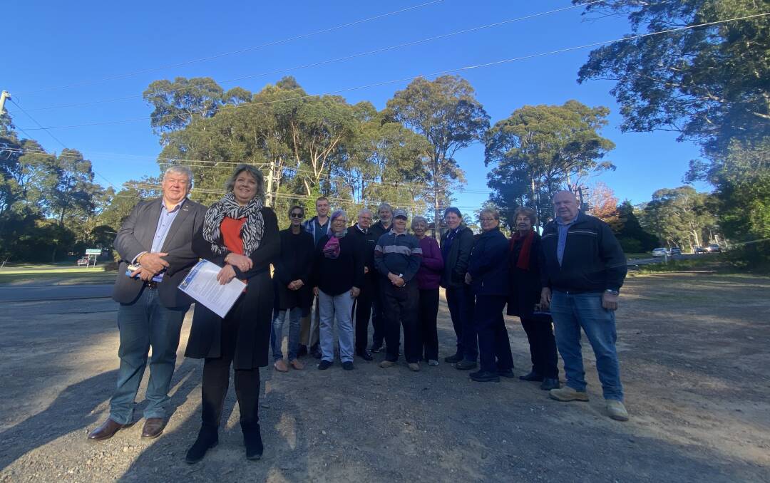WEST NOWRA ADVOCATES: Led by Serena Copley, the Ward One Shoalhaven City Council candidates called on the council to direct funding towards upgrading West Nowra this morning.