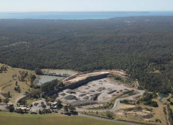 TOMERONG QUARRY: Confirmed in a state parliament hearing, Shoalhaven City Council is being investigated for their handling of the Tomerong Quarry which ceased operations in 2017. File image.
