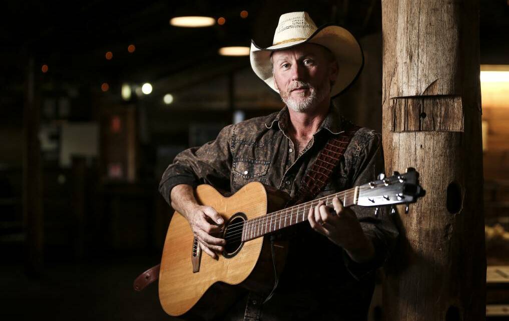 BACK IN ACTION: Country singer-songwriter and Walla farmer Danny Phegan will perform at the HMFD's country music concert. Picture: JAMES WILTSHIRE