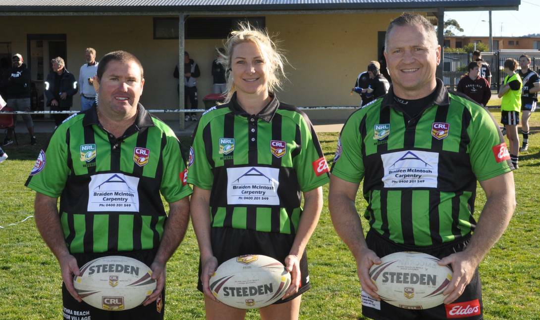 Bega's Trudi Badullovich made history two years ago as Group 16's first female referee in charge of a men's game, but the group faces a shortage that could force more postponements in the future.