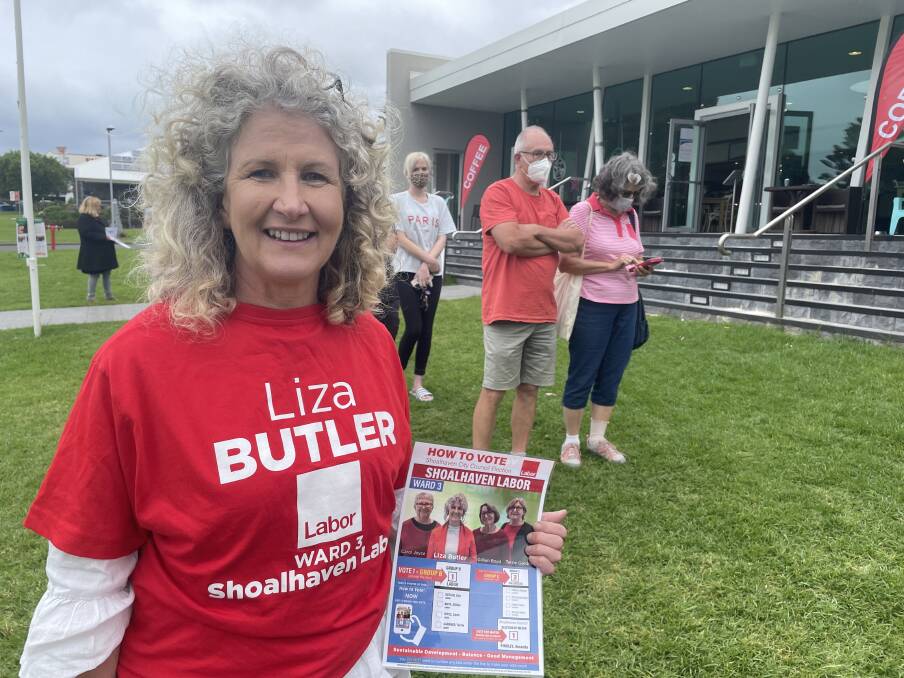 Labor candidate Liza Butler says restrictions around how-to-vote cards left many voters confused. Picture: Damian McGill