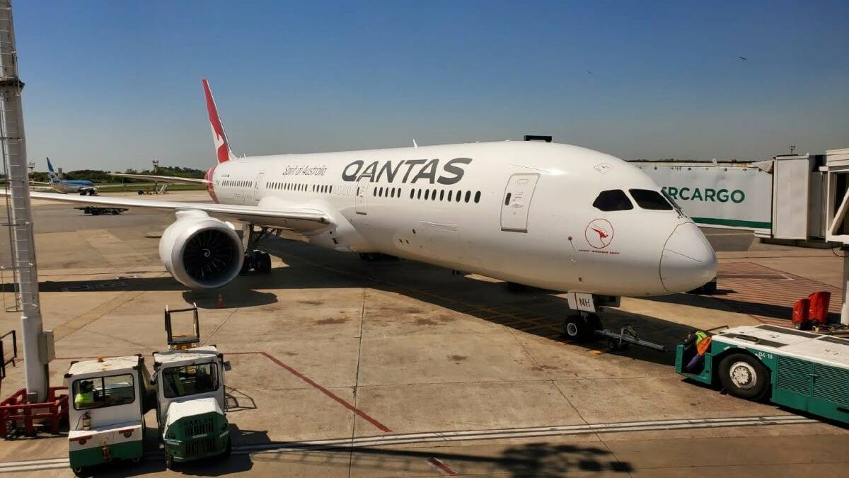 The flight was direct from Buenos Aires to Darwin. Picture: Qantas
