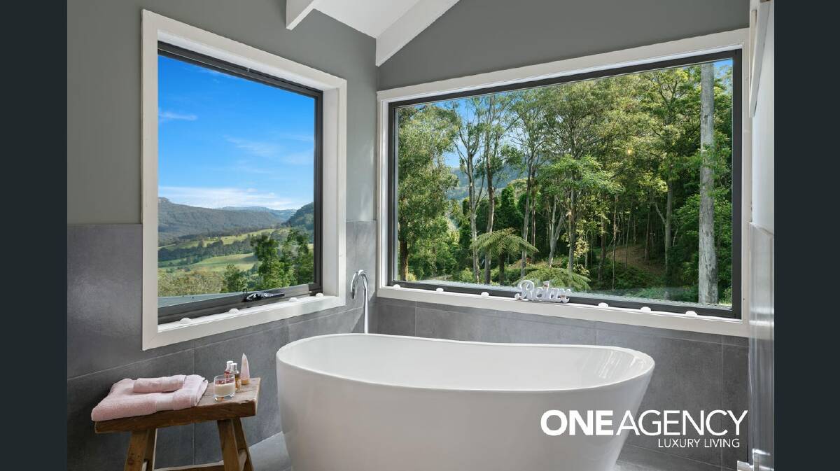Most rooms feature sweeping views of the valley. Photo: Supplied 