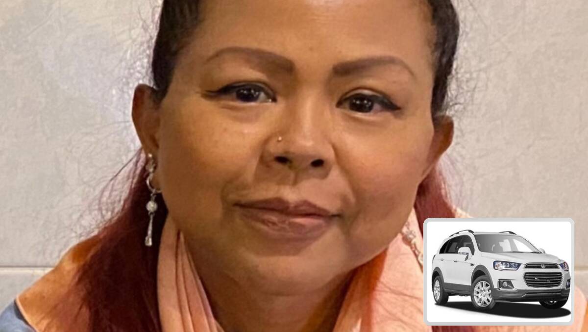 Aged care nurse Anita Brakel is still missing, believed to have become trapped in her Holden Captiva at Monaltrie during the flood. Pictures: NSW Police