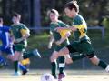 MAKING A RUN: Shoalhaven on the attack in their match against Highlands. Picture: Team Shot Studios.