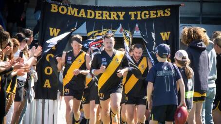 The Bomaderry Tigers came out to a big line of supporters on Saturday. Picture by Team Shot Studios. 