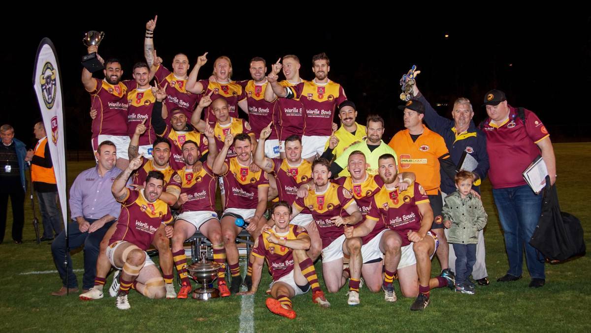 GLORY: The Shellharbour Sharks' premiership winning side in 2018. Photo: SPORTS FOCUS PHOTOGRAPHY