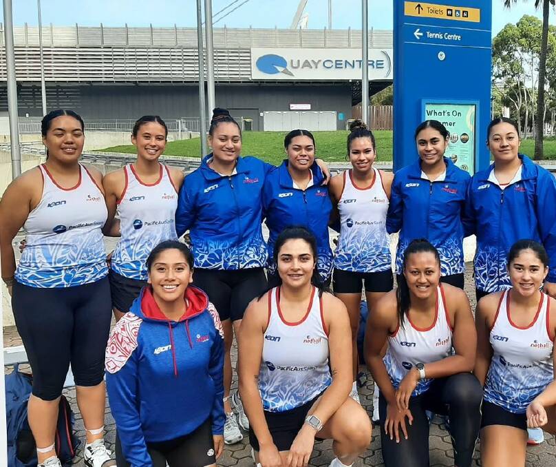 AN INCREDIBLE ACHIEVEMENT: of Anastasia Afoa and Ky-Mani
Schwenke become the first two Blaze players to be selected to an international team. Photo: Supplied. 