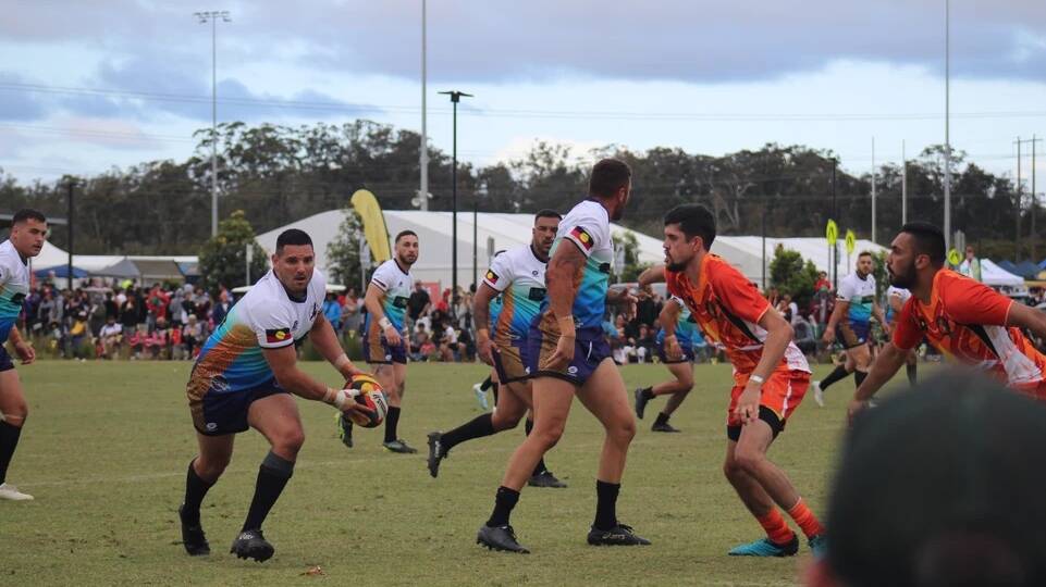 South Coast Black Cockatoos in the 2019 Koori Knockout. Supplied picture 