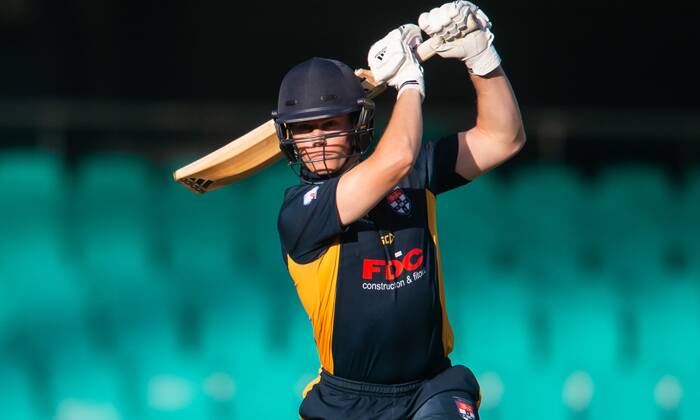 DEBUT: All-roudner Hayden Kerr has earned his first full NSW contract alongside Oak Flats Blake Nikitaras. Picture: Getty Images. 