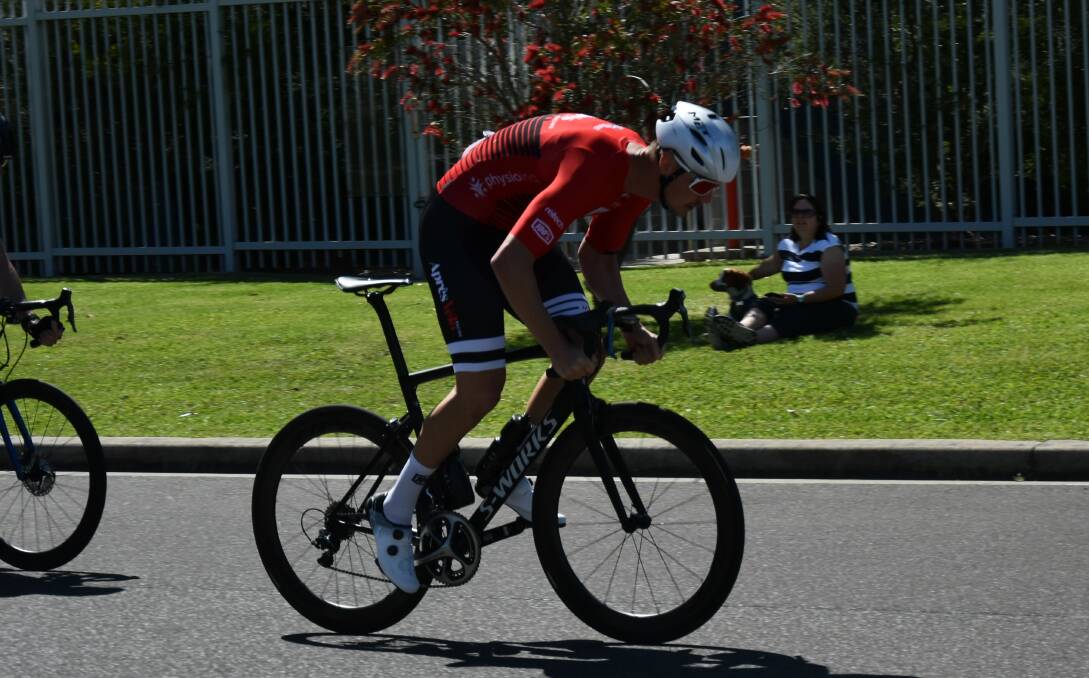 Merrick Law won the main event at the NVC's Donuit Series on Sunday. Supplied picture 
