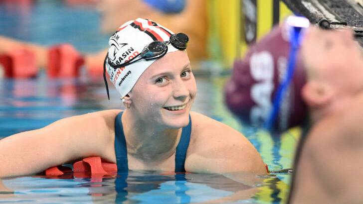 ALL SMILES: Jasmine Greenwood (Pictured) continues to be shine in the water with her future in the sport only growing brighter. Picture: Supplied.