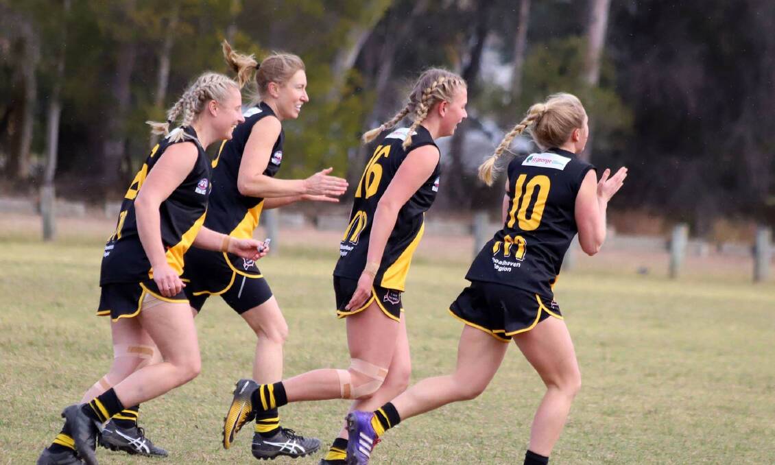 A DAY TO REMEMBER: As the Bomaderry Tigers season start is right around the corner, the success of the AFL Women's Week event is just a further boost. Picture: Supplied.