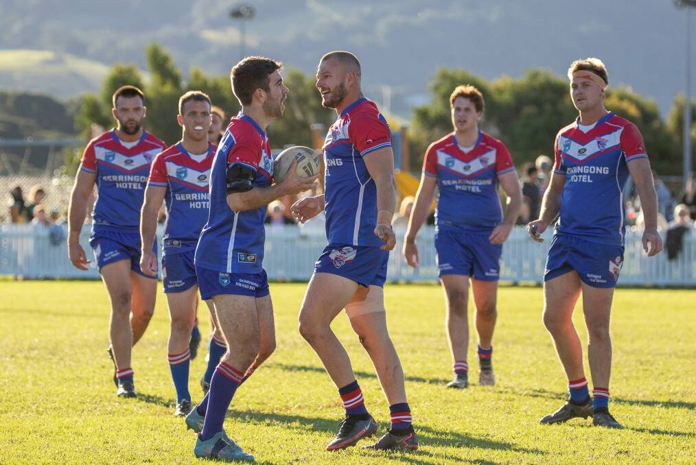 STREAKING: The strong Gerringong nucleus has been taking the Group 7 league by storm. Picture: Cam Brown's Photography 